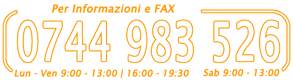 Tecnograph Copisteria - Numero di telefono: +39 0744983526